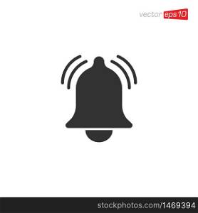 Bell Notification Icon Design Vector