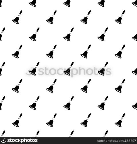 Bell pattern seamless in simple style vector illustration. Bell pattern vector