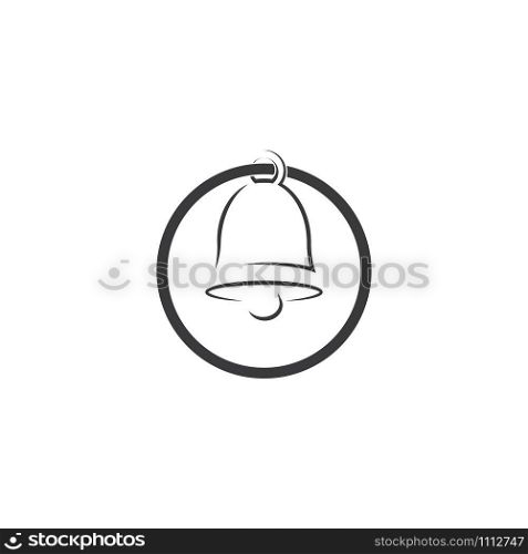 Bell Wave Logo Template vector symbol nature