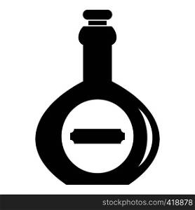 Bellied bottle icon. Simple illustration of bellied bottle vector icon for web. Bellied bottle icon, simple style