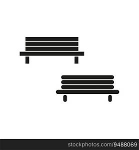 Bench icon. Vector illustration. Eps 10. Stock image.. Bench icon. Vector illustration. Eps 10.
