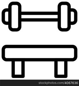 Bench press for the power and strength workout