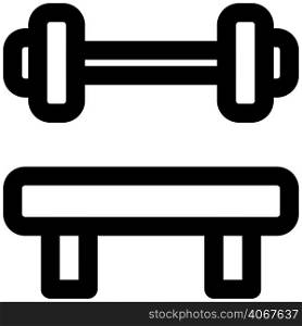 Bench press for the power and strength workout