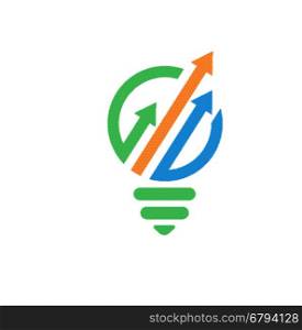 best business success marketing idea and finance logo