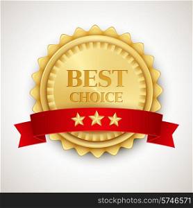 Best choice icon badge Vector illustration EPS 10. Best product icon Vector illustration