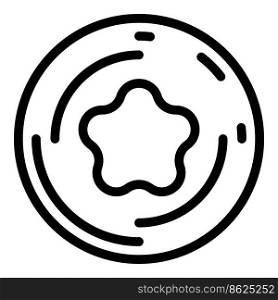 Best media content icon outline vector. Social share. Digital online. Best media content icon outline vector. Social share