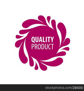 best quality stamp. Vector Illustration icon. Design template. Legally the best quality.