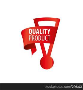 best quality stamp. Vector Illustration icon. Design template. Legally the best quality.