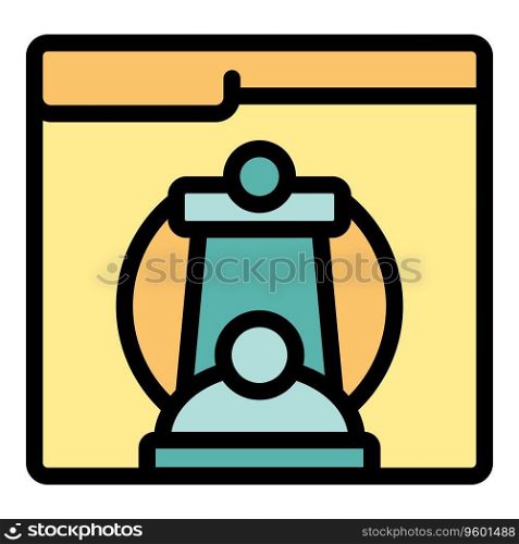 Bet chess icon outline vector. Online game. Competition story color flat. Bet chess icon vector flat
