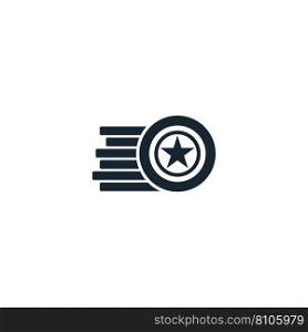 Bet creative icon from casino icons collection Vector Image