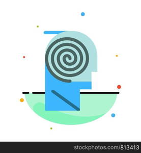 Better, Comprehension, Definition, Learning, Study Abstract Flat Color Icon Template