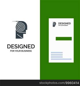 Better, Comprehension, Definition, Learning, Study Grey Logo Design and Business Card Template