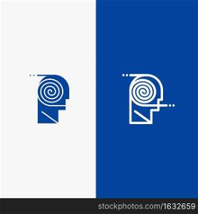 Better, Comprehension, Definition, Learning, Study Line and Glyph Solid icon Blue banner Line and Glyph Solid icon Blue banner