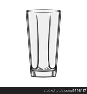 bevera≥glass cup cartoon. object c≤ar, resτrant water, crystal alcohol bevera≥glass cup sign. isolated symbol vector illustration. bevera≥glass cup cartoon vector illustration