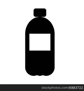 beverage bottle, icon on isolated background,