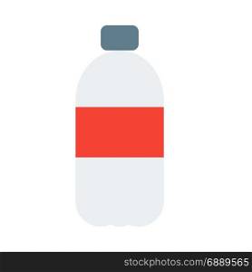 beverage bottle, icon on isolated background
