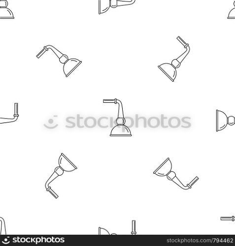 Beverage pipe icon. Outline illustration of beverage pipe vector icon for web design isolated on white background. Beverage pipe icon, outline style