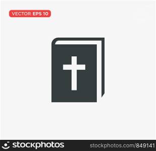 Bible Book Icon Vector Illustration