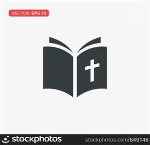 Bible Book Icon Vector Illustration