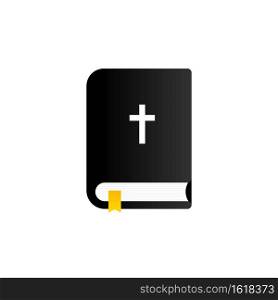 Bible icon. Holy Scripture. Christian concept. Vector on isolated white background. EPS 10.. Bible icon. Holy Scripture. Christian concept. Vector on isolated white background. EPS 10