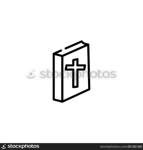 bible icon vector design templates white on background