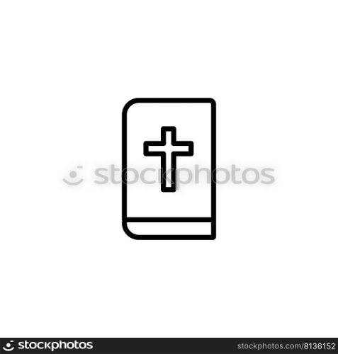 bible icon vector design templates white on background