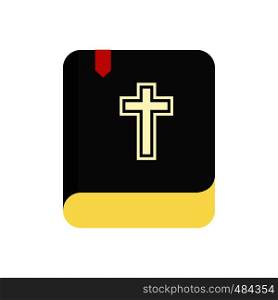 Bible single flat color icon isolated on white background. Bible single flat color icon