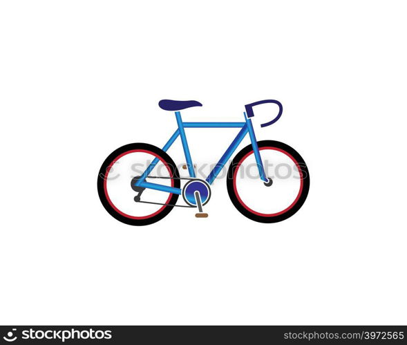 Bicycle. Bike icon vector. Cycling concept illustration