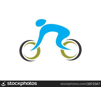 Bicycle. Bike icon vector. Cycling concept illustration