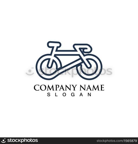 Bicycle. Bike icon vector. Cycling concept. Sign for bicycle
