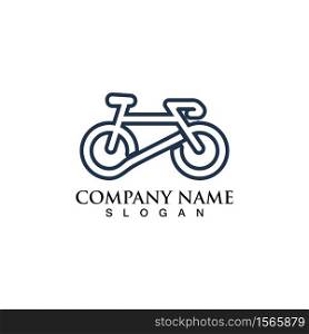 Bicycle. Bike icon vector. Cycling concept. Sign for bicycle