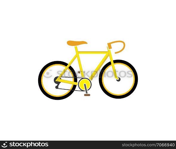 Bicycle. Bike icon vector illstration template