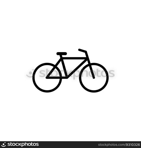 bicycle icon design vector template