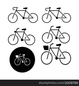 Bicycle Icon Set