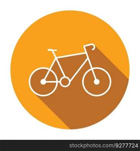 bicycle icon vector illustration logo design