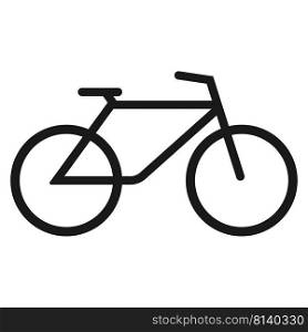 bicycle icon vector logo illustration design