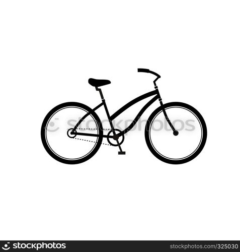 Bicycle logo in trendy design style, Bicycle logo isolated on white background.