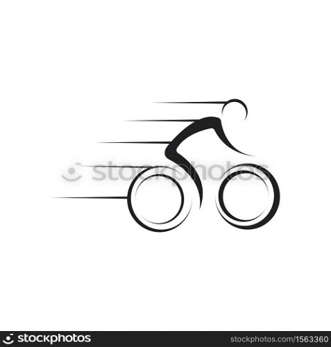 Bicycle logo vector template