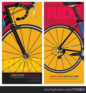 Bicycle Poster Vector Illustration
