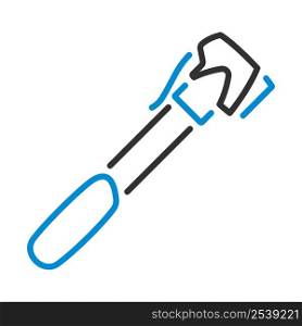 Bicycle Pump Icon. Editable Bold Outline With Color Fill Design. Vector Illustration.