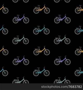 Bicycle Seamless Pattern Background. Vector Illustration EPS10. Bicycle Seamless Pattern Background. Vector Illustration. EPS10