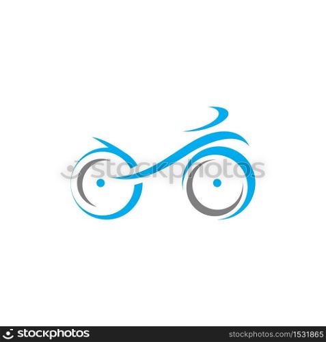Bicycle Vector icon illustration design template