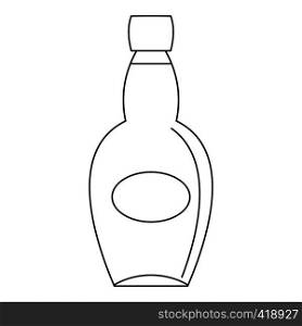 Big bottle icon. Outline illustration of big bottle vector icon for web. Big bottle icon, outline style