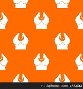 Big bra pattern vector orange for any web design best. Big bra pattern vector orange
