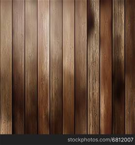 Big Brown wood plank wall texture background. + EPS10