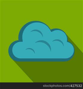 Big cloud icon. Flat illustration of big cloud vector icon for web. Big cloud icon, flat style
