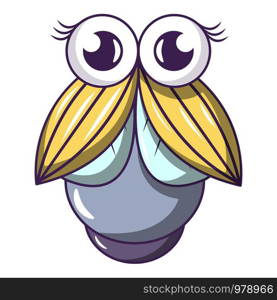 Big fly icon. Cartoon illustration of big fly vector icon for web. Big fly icon, cartoon style