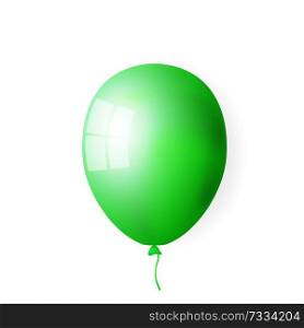 Big green balloon