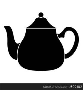 Big kettle icon. Simple illustration of big kettle vector icon for web. Big kettle icon, simple style