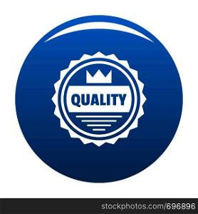 Big quality logo. Simple illustration of big quality vector logo for web. Big quality logo, simple style.